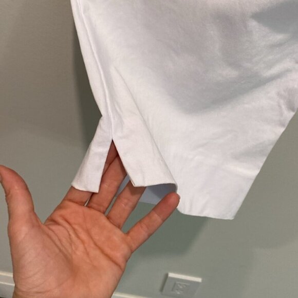 Laura plus white Straight Leg Pull-On Capris size 16 - Picture 9 of 12